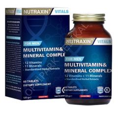 NUTRAXIN MULTIVITAMIN MINERAL KOMPLEKSI ERKEKLERE OZEL TABLET 60 TABLETLIK AMBALAJ