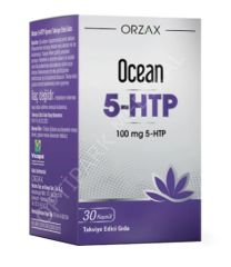 OCEAN 5-HTP TAKVIYE EDICI GIDA KAPSUL 100 MG 30 KAPSULLUK AMBALAJ