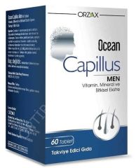 OCEAN CAPILLUS MEN TAKVIYE EDICI GIDA TABLET 60 TABLETLIK AMBALAJ