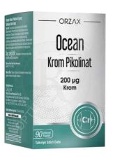 OCEAN KROM PIKOLINAT KAPSUL 200 MCG 90 KAPSULLUK AMBALAJ