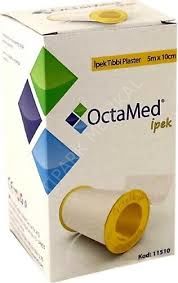 OCTAMED İPEK TIBBİ PLASTER 5M X 10CM