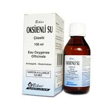 OKSIJENLI SU BIKAR SOLUSYON %3 100 ML LIK SISE
