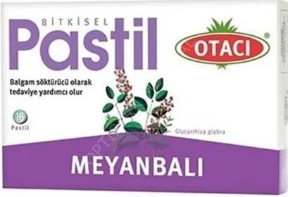 OTACI BITKISEL PASTIL MEYANBALI 16 PASTILLIK AMBALAJ