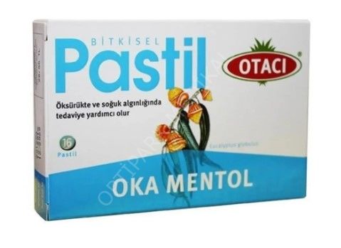 OTACI OKA-MENTOL 16 PASTİL