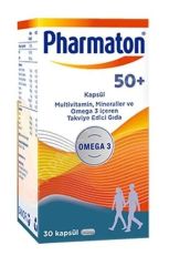 PHARMATON 50 PLUS KAPSUL 30 KAPSULLUK AMBALAJ