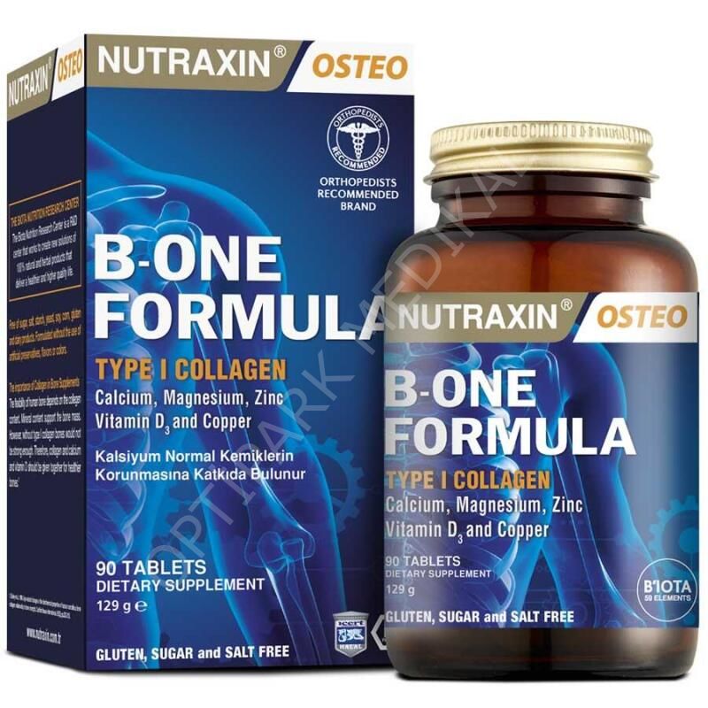 B-ONEFORMULA-NUTRAXINTABLET90TABLETLIKAMBALAJ