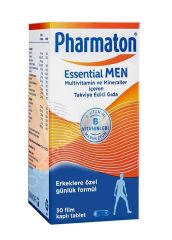 PHARMATON ESSENTIAL MAN TAKVIYE EDICI GIDA TABLET 30 TABLETLIK AMBALAJ
