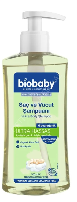 BIOBABY SAC VE VUCUT SAMP 500ML