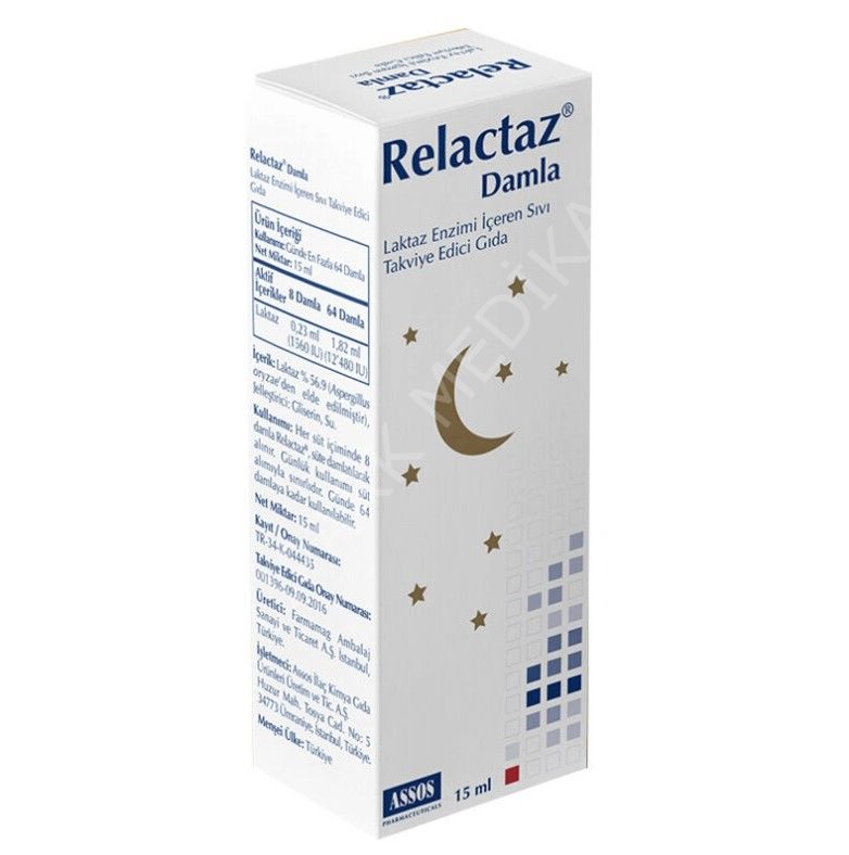 RELACTAZ DAMLA %56.9 15 ML LIK SISE