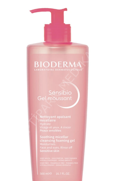 BIODERMA SENSIBIO FOAMING GEL 500 ML.