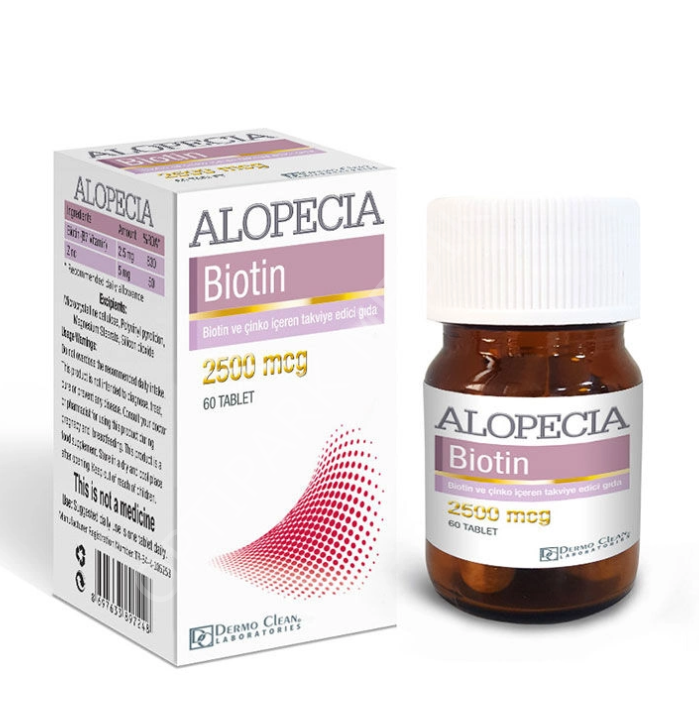 BIOTIN 2.5MG 60 TB. ALOPECIA
