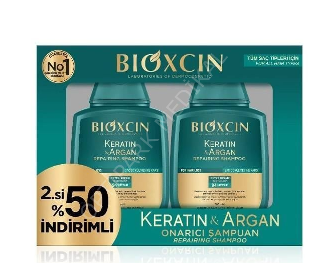 BIOXCIN KERATIN ARGAN SAMP. %50
