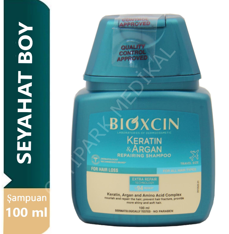 BIOXCIN SEYAHAT TİPİ KERATIN ŞAMPUAN