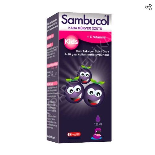 SAMBUCOL 1-12 120 ML SUSP KIDS