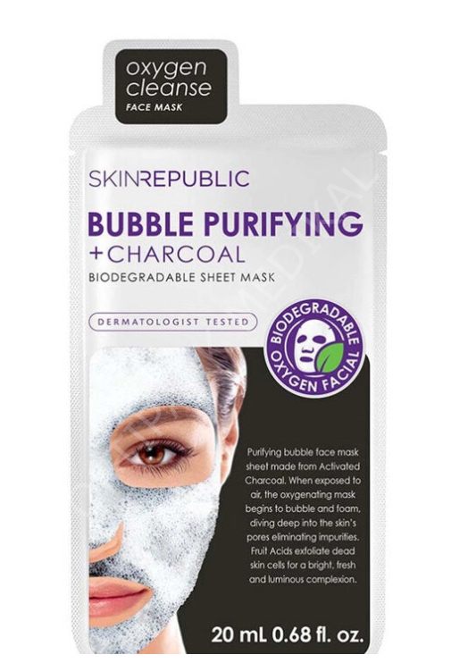 BUBBLE PRIFIYNG CHARCOAL