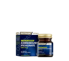 CHROMIUMPICOLINATE-NUTRAXINKAPSUL200MCG90KAPSULLUKAMBALAJ