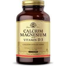 SOLGAR CALCIUM MAGNESIUM WITH VITAMIN D3 150 TABS