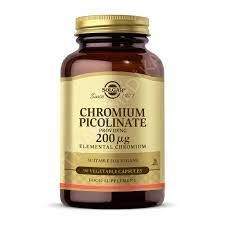 SOLGAR CHROMIUM PICOLINATE 200MCG 90 CAPS