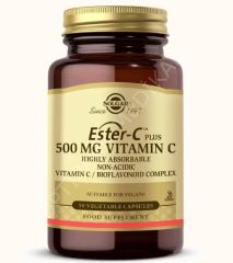 SOLGAR ESTER C 500MG  50 V-CAPS