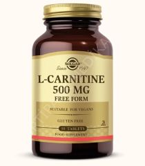SOLGAR MAXI L-CARNITINE 500MG 30 TABS