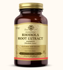SOLGAR RHODIOLA ROOT EXTRACT 60 V-CAPS