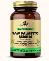 SOLGAR SAW PALMETTO BERRIES 520MG 100 V-CAPS