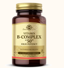 SOLGAR VITAMIN B-COMPLEX 50 100 CAPS