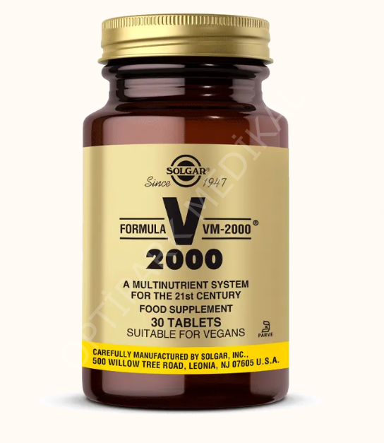 SOLGAR VM-2000 MULTI NUTRIENT  30 TABS