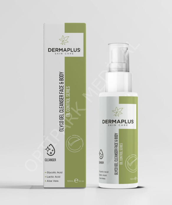 DERMAPLUS GLYCO GEL CLEANSER FACE AND BODY