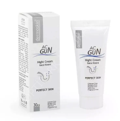 DERMOSKIN ACNEGUN ONARICI GECE KREMI 35 GR