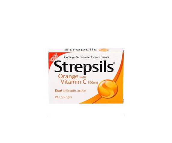 STREPSILS C VITAMINLI PASTIL 24 PASTILLIK BLISTER AMBALAJ