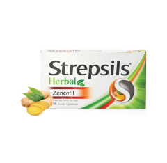 STREPSILS HERBAL ZENCEF 16PASTL