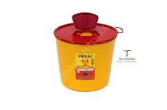 TIBBİ ATIK KOVASI 1.2 LİTRE