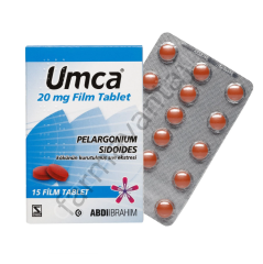 UMCA 20 MG 15 FILM TABLET