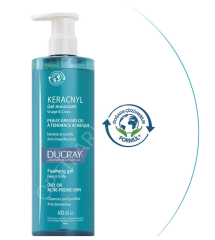 DUCRAY KERACNYL GEL 400 ML.