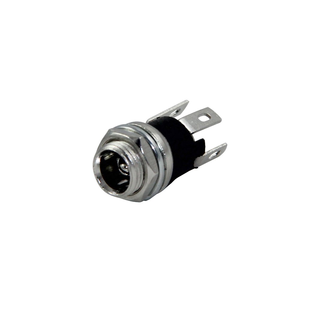 DC JACK 2.1MM ÜSTTEN SOMUNLU