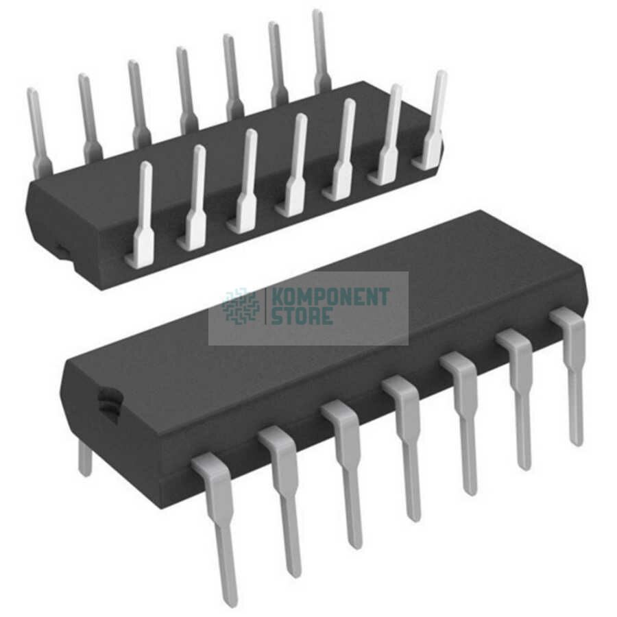 74HC00 QUAD 2INPUT NAND GATES DIP-14