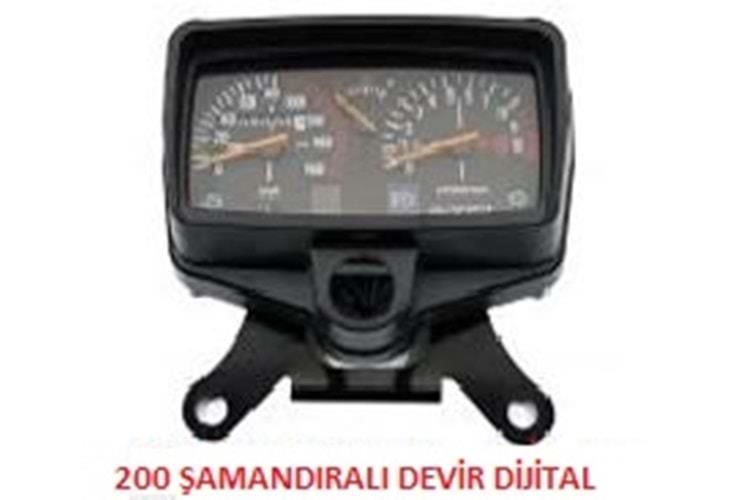 Km Saati Cg/kuba 200 Şamandıralı Dijital (52930)
