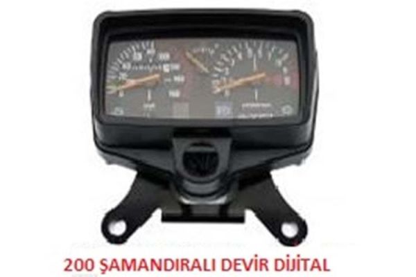 Km Saati Cg/kuba 200 Şamandıralı Dijital (52930)