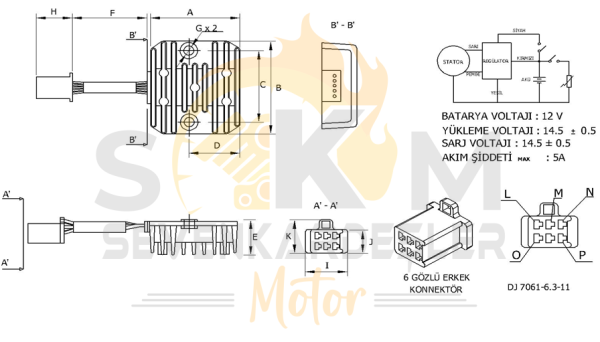 Mondıal 150mr (vulture) Regulator