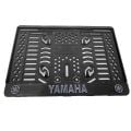 SEVGENT Yamaha Nikel Çıtçıt Plastik (15X24 Cm) Kırılmaz Plakalık