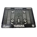 SEVGENT Yamaha Beyaz Çıtçıt Plastik (15X24 Cm) Kırılmaz Plakalık