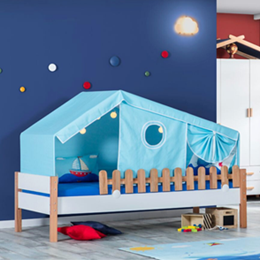 Play House Tent (Blue House) | Single Bed (Tent)