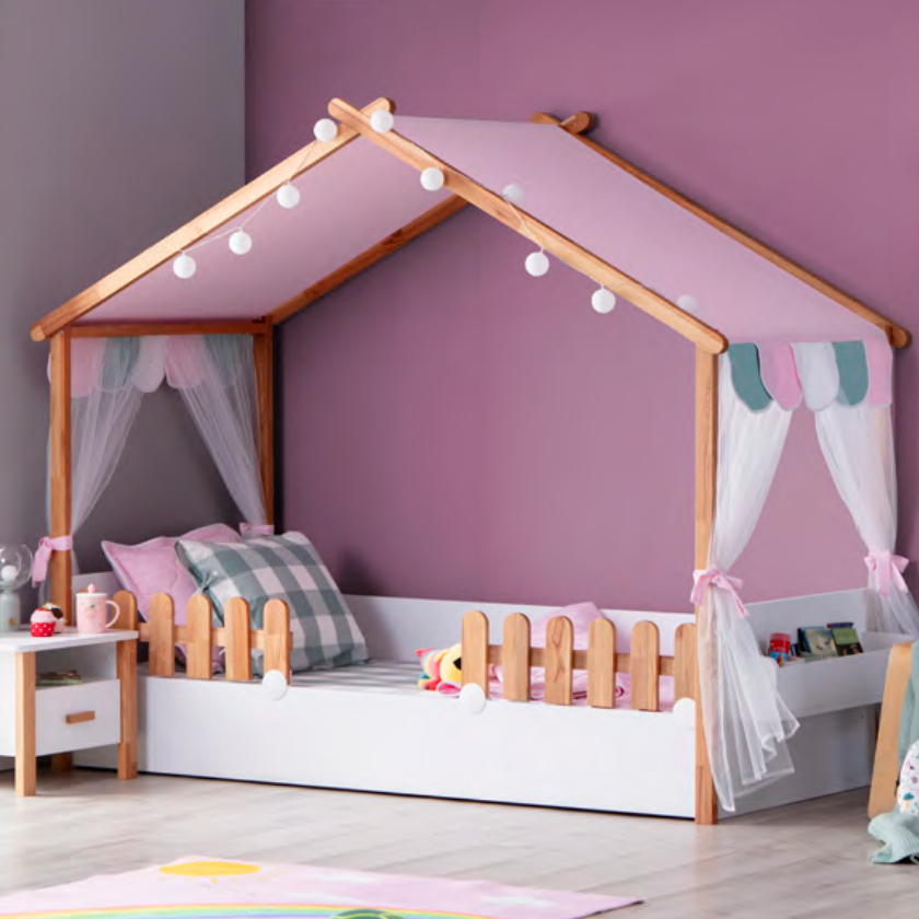 Tent Pink House Roof My House Kids Room Luxembourg Furniture Store