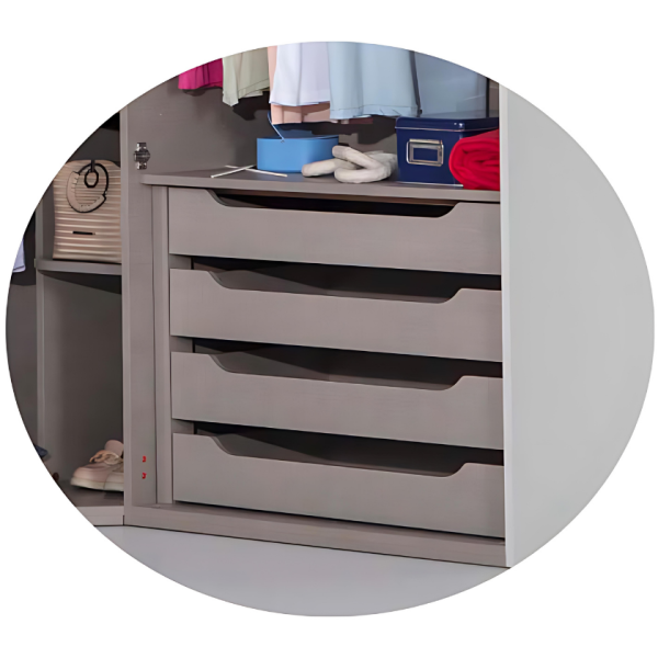 Drawers | Wardrobe (2-Doors)