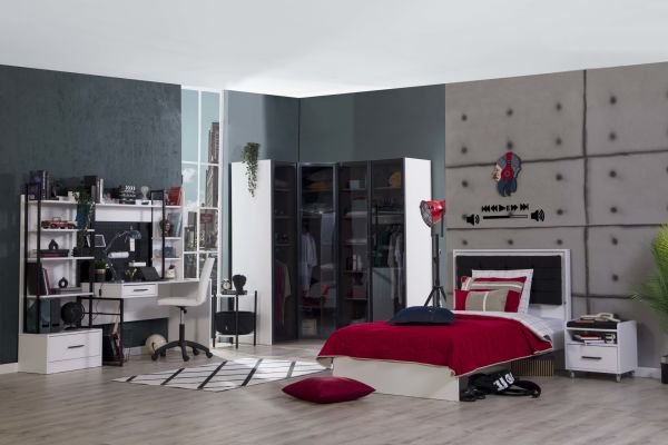 Main Wardrobe | Corner (Atlas White)