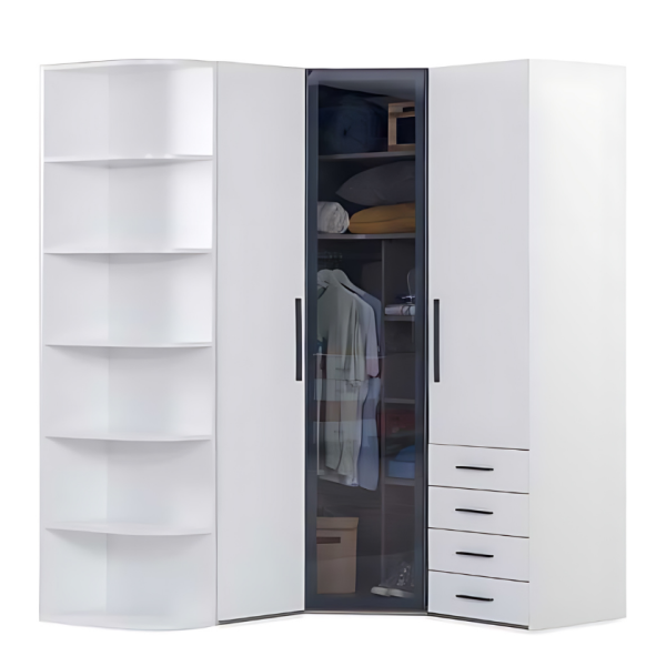 Main Wardrobe | Corner (Atlas White)
