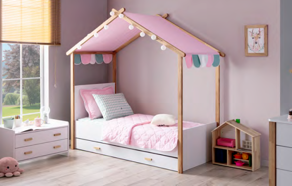 Cot Bed (Beige) | My House