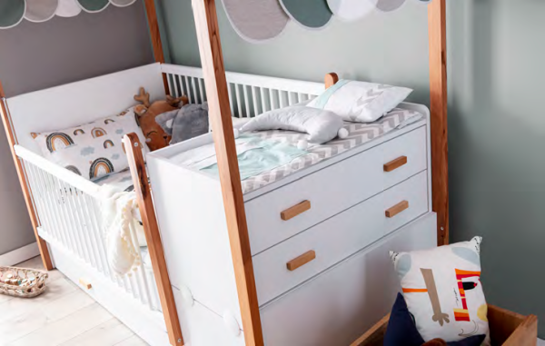 Cot Bed (Beige) | My House
