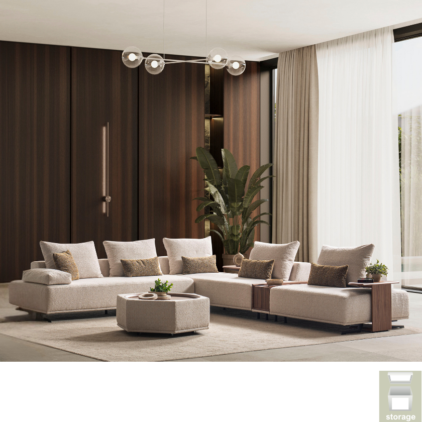 Jasmine | Modular Corner Sofa